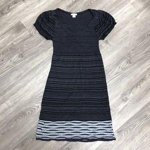 Gray Casual Summer Dress
